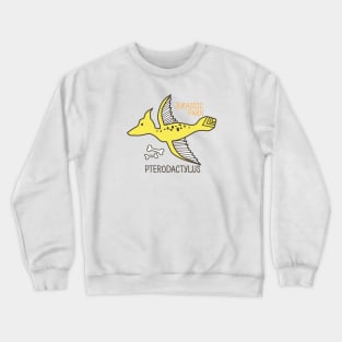 dinosaur pterodactyl Crewneck Sweatshirt